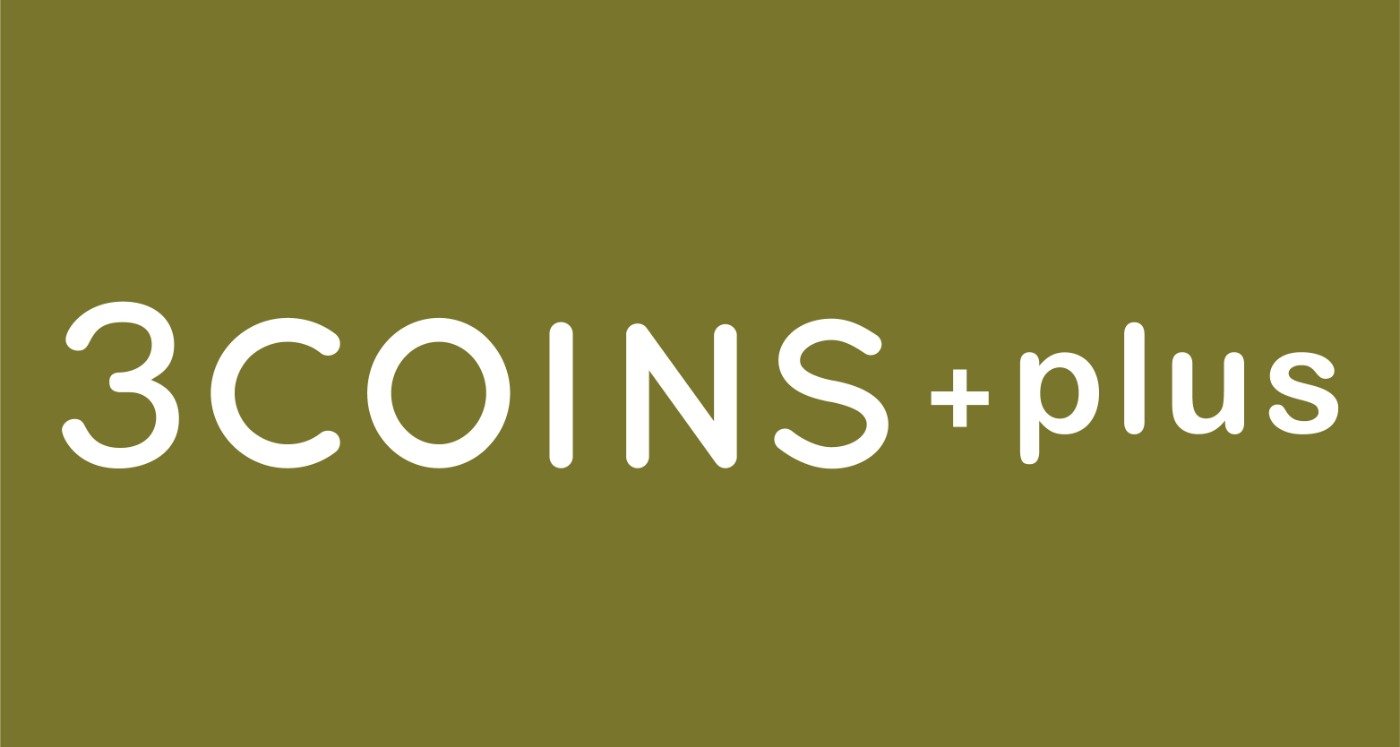 3COINS+plusのロゴ