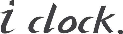 i clockのロゴ