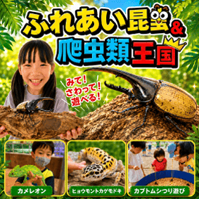 ふれあい昆虫王国