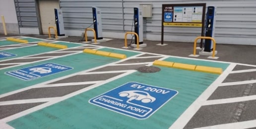 電気自動車充電機のイメージ