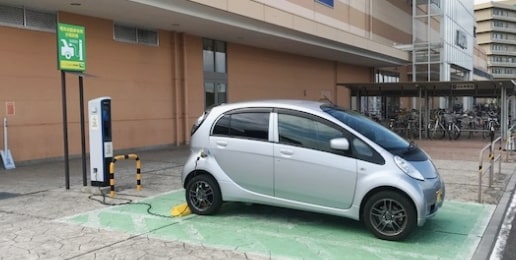 電気自動車充電機のイメージ