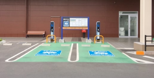電気自動車充電機のイメージ