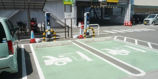 電気自動車充電機のイメージ