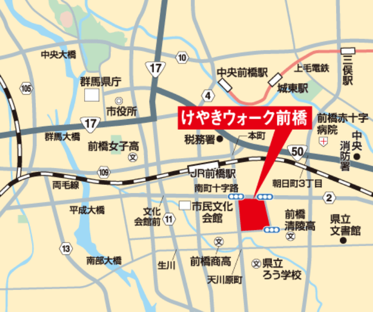 周辺の車用地図