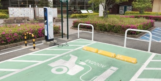 電気自動車充電機のイメージ