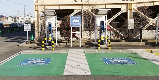電気自動車充電機のイメージ