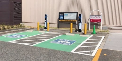 電気自動車充電機のイメージ