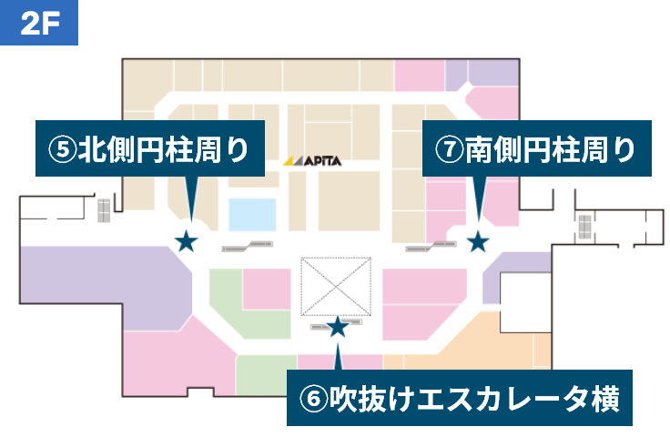2Fの地図