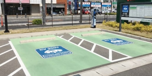 電気自動車充電機のイメージ